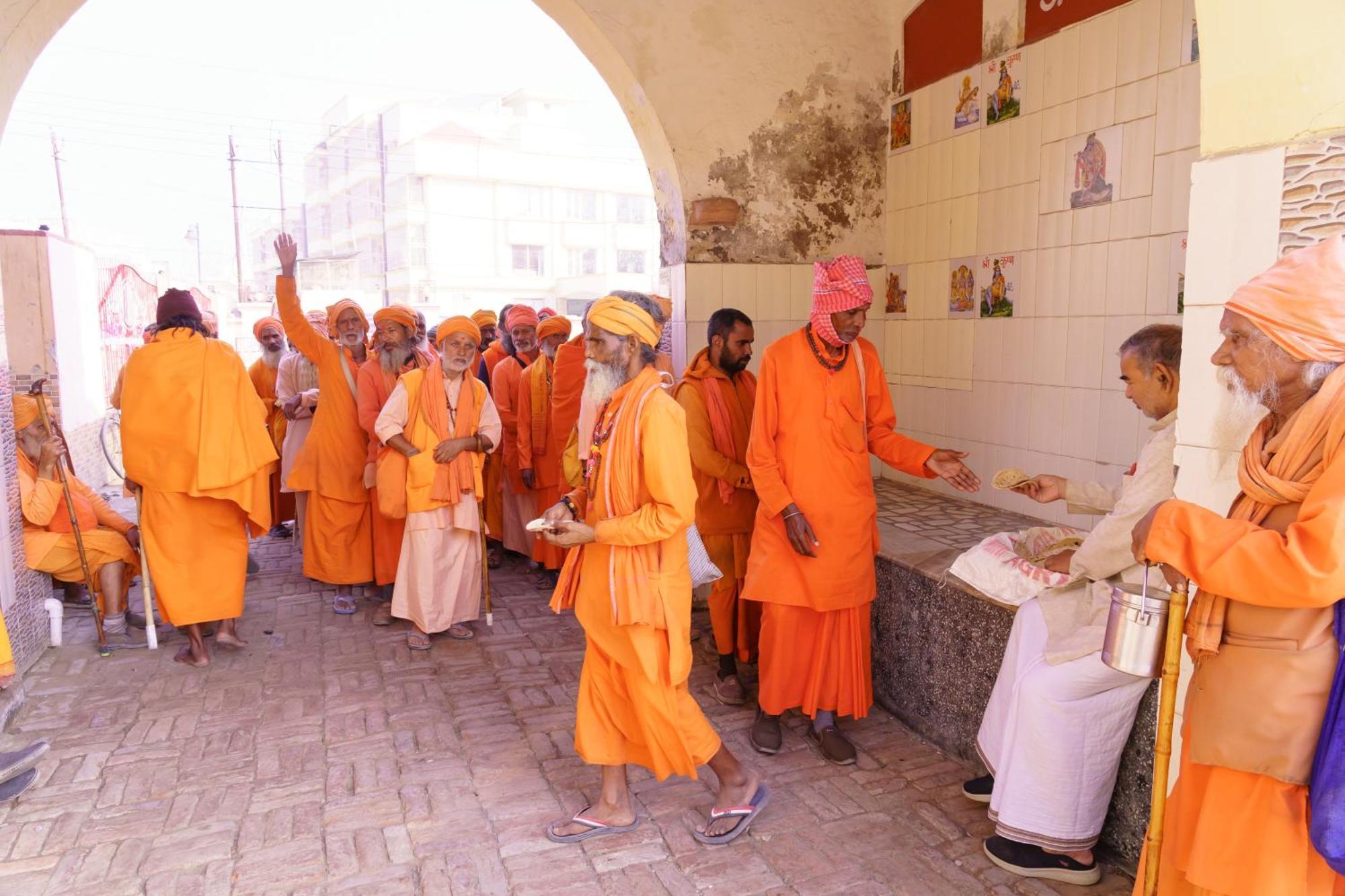 Hotel Shree Krishna Bhakti Ashram Vrindāvan Exterior foto
